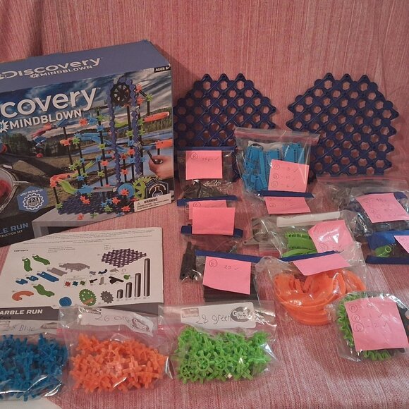 DISCOVERY Marble Run Set 321 pieces #mindblown Stem - Picture 5 of 13